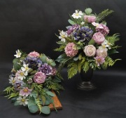 Kompozycja na grób - komplet wiosenny