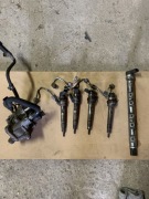 Układ paliwowy kompletny BMW e87 2.0 D 7 798 446 06, 7 798 446 04 N47d20c