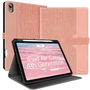 Etui Apple Ipad Air 4 5 6 Bukoor Skóra Pink Tanio okazja l