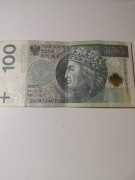 Bamkton 100 zł seria BB 0872407