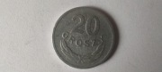 Polska 20 gr groszy, 1965 r. (L78)