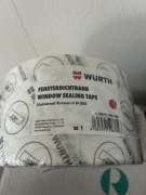 WURTH Taśma szczelny montaż okien EURASEAL U-305 100 MMX40M