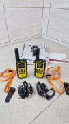 Krótkofalówki pr-t6 walkie talkie zestaw pmr vox latarka 