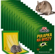 LEP NA MYSZY SILNA PUŁAPKA NA SZCZURY GRYZONIE MYSZOŁAPKA KLEJ ŁAPKA 30x