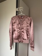 Bluza bomberka pudrowy róż barbie