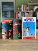 Zestaw Przewodników Turystycznych - Hiszpania, Szkocja, Barcelona + GRATIS