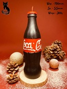 Świeczka z naturalnego wosku psczelego w kształcie butelki!