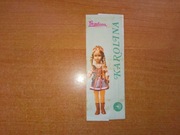 Czekolada nadziewana Goplana Karolina czekolada 1970 puste opakowanie