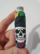 Clipper kolekcjonerska zapalniczka gazowa w pokrowcu silikon czacha etui