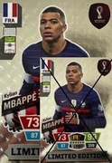 Duża karta World Cup Qatar 2022 LIMITED XXL - Kylian Mbappe - unikat