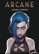 Plakat Arcane League of Legends LoL Jinx Vi Serial Netflix Poster 50x70