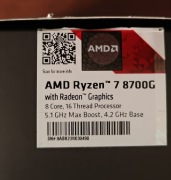 Procesor AMD Ryzen 7 8700G 100-100001236BOX