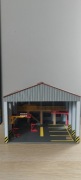 Mini garaż w skali 1:64