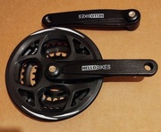 2x MECHANIZM KORBOWY KORBA ROWEROWA 3rz