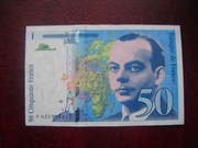 BANKNOT  FRANCJA 50 Franków 1994 r. seria  P