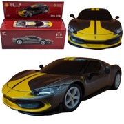SHELL FERRARI 296 GTB BLUETOOTH BURAGO NOWY NIE OTWIERANY SKALA 1:41 6+