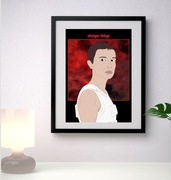 stranger things Eleven plakat A3 prezent na święta