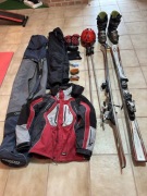 Całkowity komplet narciarski 