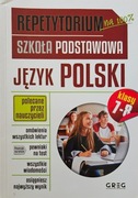Repetytorium Szkoła podstawowa Język Polski klasa 7-8 GREG