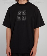 Słońce, Księżyc, Gwiazda, Świat Tarot Koszulka haftowana