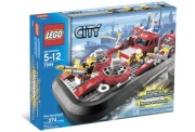 Lego City 7944 - Poduszkowiec straży pożarnej - NOWE