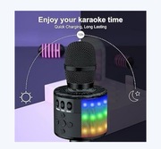 BONAOK mikrofon bezprzewodowy, mikrofon karaoke