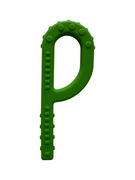Gryzak logopedyczny - "P" - Zielony miękki