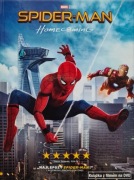 SPIDER-MAN HOMECOMING - Tom Holland - Książka z filmem DVD 