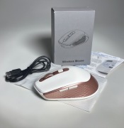 Mysz bezprzewodowa Bluetooth 2.4GHz cicha ergonomiczna USB + odbiornik nowa