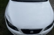 Seat Ibiza IV 08-11 maska biała pokrywa silnika