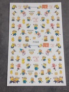 Naklejki na paznokcie samoprzylepne Minionki 