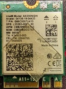 Karta sieciowa INTEL AX200NGW