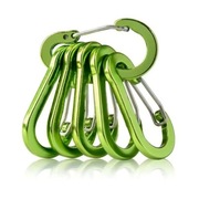 Zawieszki karabińczyki. Komplet 6 szt.