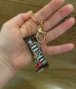 M&Ms brązowy brelok zawieszka
