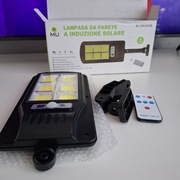 solarna lampa ścienna z czujnikiem ruchu (BL-120-6COB).