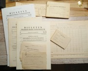 Biuletyny i druki  Polskie Koleje Państwowe z czsów PRL