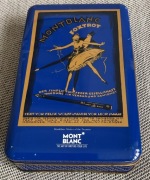 Montblanc Foxtrot blaszane pudełko dla kolekcjonera - collectible tin box