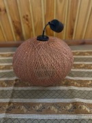 lampa wisząca klosz  sznurek  35 cm śr