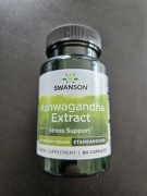 Aswagandha Extract Ashwaganda 450 mg 60 kaps. Nowa!