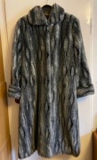 Sztuczne futro Vintage długie
