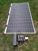 Zestaw fotowoltaiczny UPS akumulator regulator  off grid