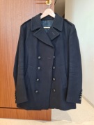 Czarny Płaszcz Givenchy 