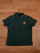Polo Ralph Lauren Custom Fit zielone z monogramem