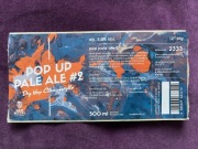 Etykieta samoprzylepna Browar Inne Beczki Pop Up Pale Ale #2 Dry Hop Citra