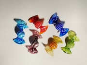 Szklane cukierki w stylu Murano