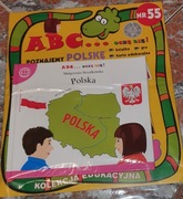 Książka POLSKA+gra+karta edukacyjna ABC Uczę się-Małgorzata Strzałkowska