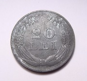 Rumunia 20 lei 1944 PIĘKNA! RZADKOŚĆ!