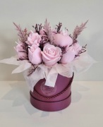 Candle Flower Box z pachnących świec sojowych. Idealny na prezent!