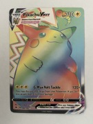 Pokemon Pikachu VMAX Rainbow Rare Secret NM Karta Pikachu VMAX