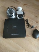 Rejestrator 16 kanałów 5mpx + 2 kamery IP 2mpx